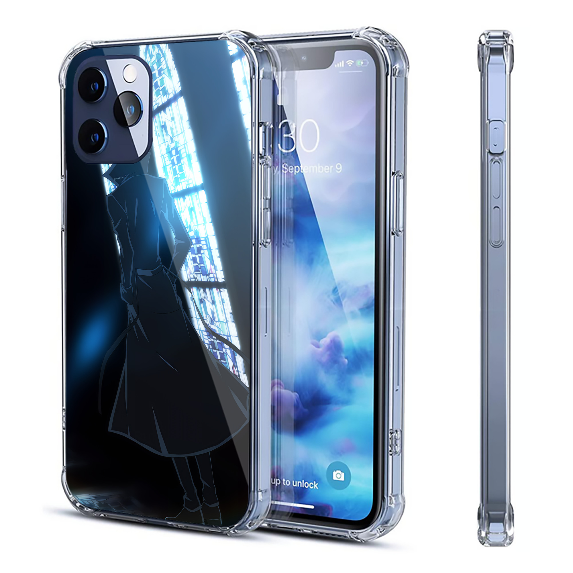 （画像用） 文豪ストレイドッグス Bungo Stray Dogs 【iPhone 12シリーズ対応】透明スマホケース（クリアソフトケース）